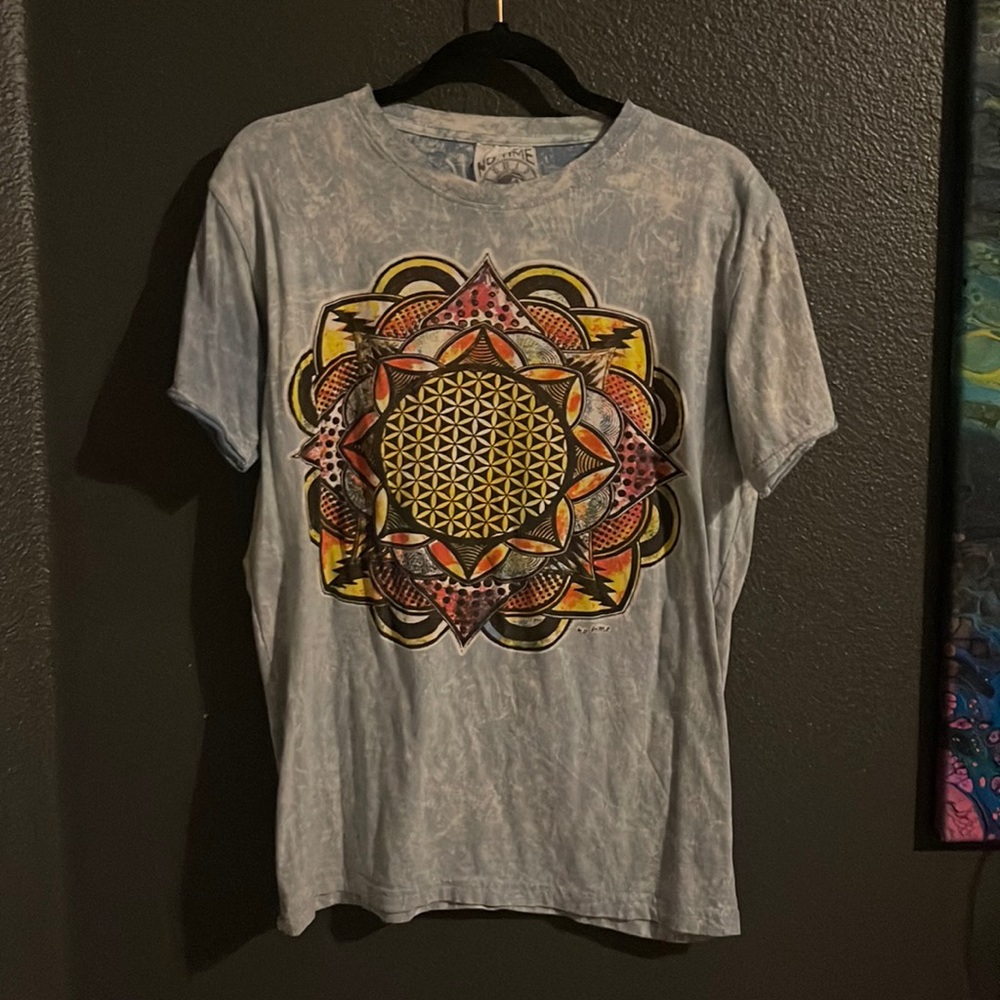 No Time trippy tee